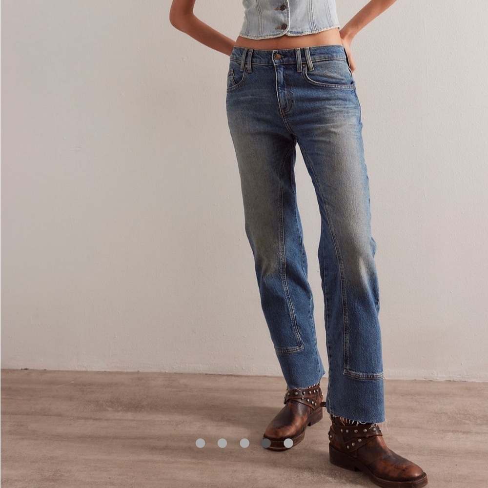 We The Free Risk Taker Mid-Rise Jeans